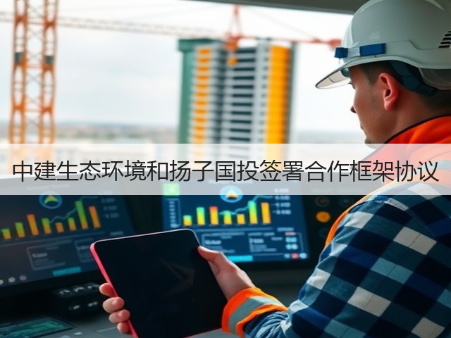 中建生态环境和扬子国投签署合作框架协议(图1) 中建生态环境和扬子国投签署合作框架协议(图1)