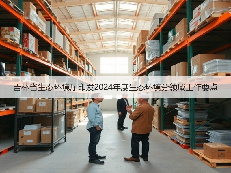 吉林省生态环境厅印发2024年度生态环境分领域工作要点