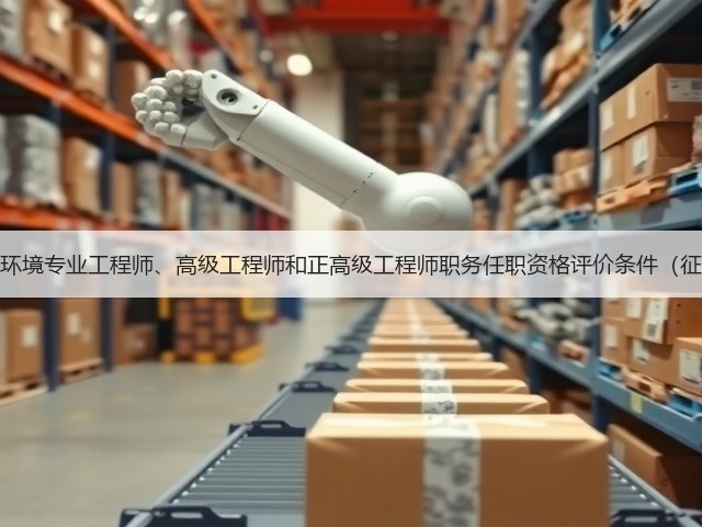 浙江省生态环境专业工程师、高级工程师和正高级工程师职务任职资格评价条件（征求意见稿）(图1)