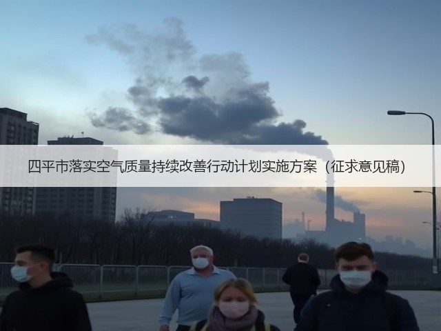 四平市落实空气质量持续改善行动计划实施方案(征求意见稿)(图1) 四平市落实空气质量持续改善行动计划实施方案(征求意见稿)(图1)