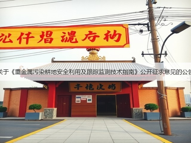 关于《重金属污染耕地安全利用及跟踪监测技术指南》公开征求意见的公告(图2)